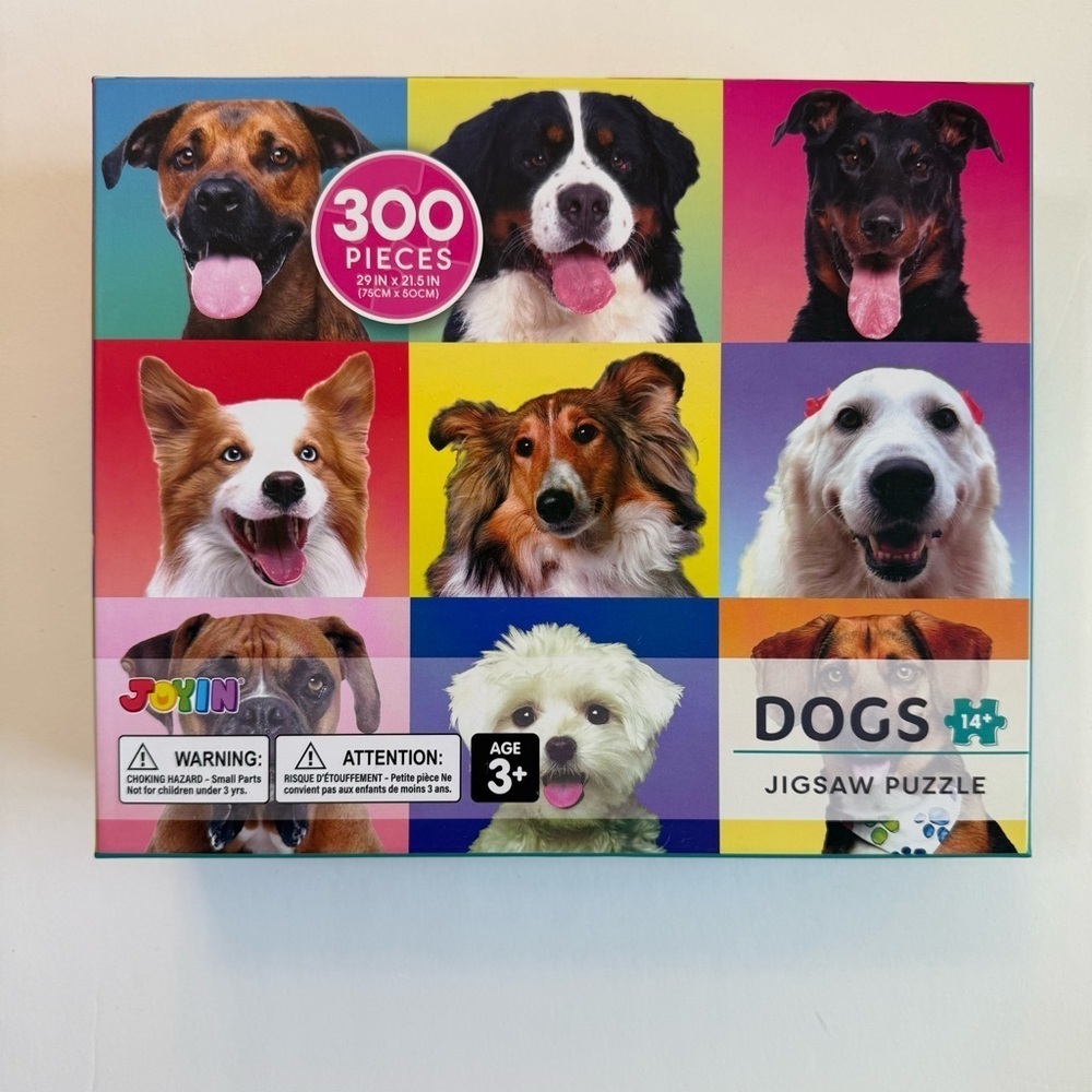 Joyin Dogs  Puzzle - 300‎ Pieces animal large piece age 14 up